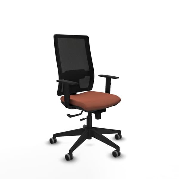 Kontorstol Piqueras y Crespo 1D066G0 Brun Svart