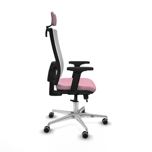 Kontorstol med nakkestøtte Horna Traslack Piqueras y Crespo 2D086G2 Rosa
