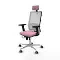 Miniatyrbilde 2 av 7: Kontorstol med nakkestøtte Horna Traslack Piqueras y Crespo 2D086G2 Rosa