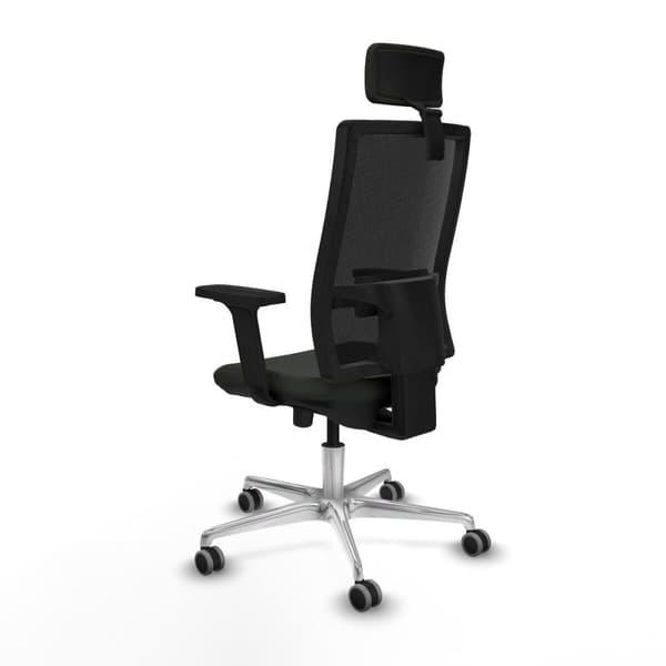 Kontorstol med nakkestøtte Horna Traslack Piqueras y Crespo 2D086G2 Svart
