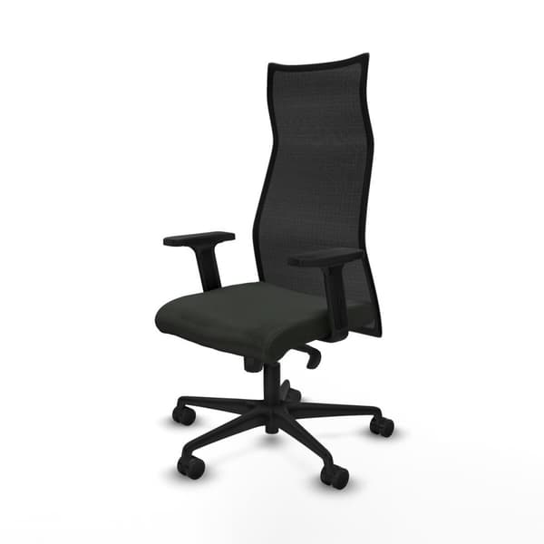 Kontorstol Piqueras y Crespo B2D036N Svart