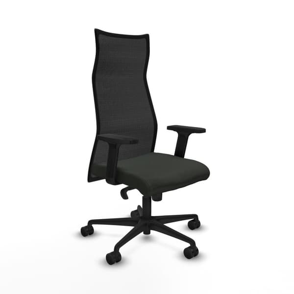 Kontorstol Piqueras y Crespo B2D036N Svart