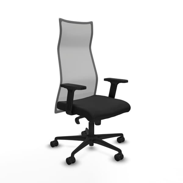 Kontorstol Piqueras y Crespo B2D036N Svart