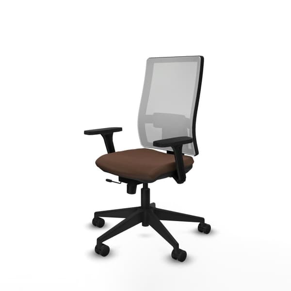 Kontorstol Piqueras y Crespo 3D066N0 Mørkebrun
