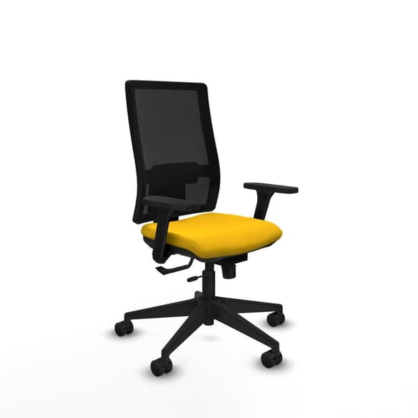 Kontorstol Piqueras y Crespo 3D066N0 Gul