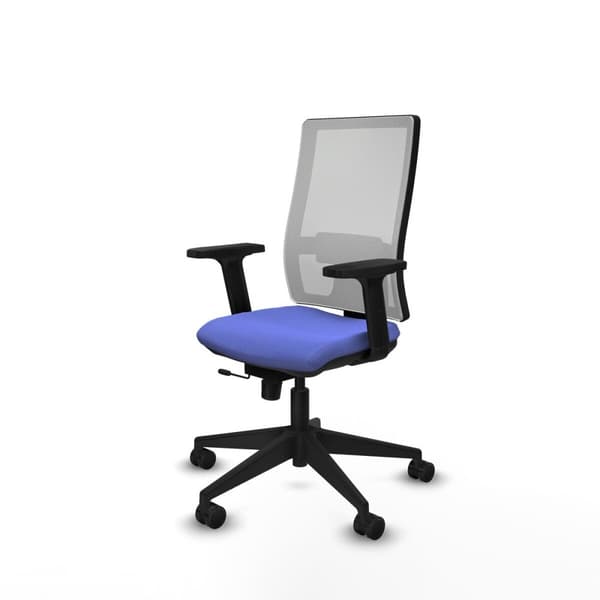 Kontorstol Piqueras y Crespo 2D066N0 Lyse Blå