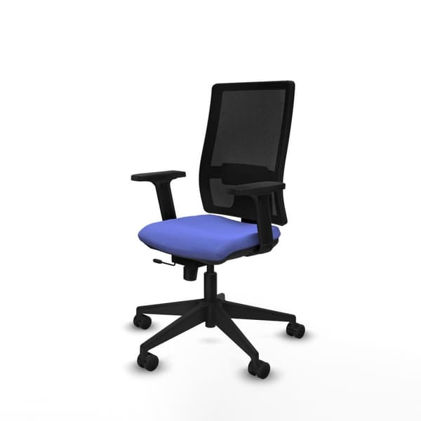 Kontorstol Piqueras y Crespo 2D066N0 Lyse Blå