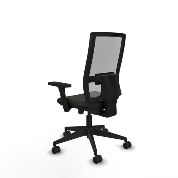 Kontorstol Piqueras y Crespo 3D066N0 Svart