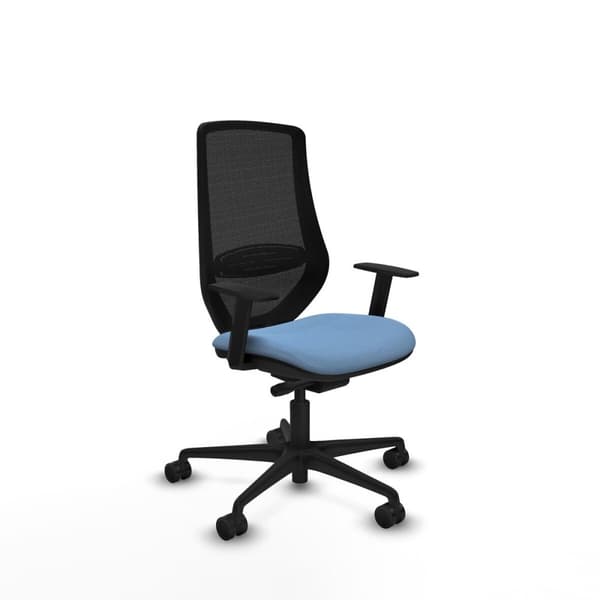 Kontorstol Piqueras y Crespo D036N0W Himmelblå