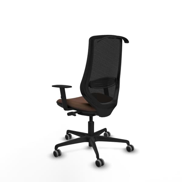 Kontorsstol Piqueras y Crespo D036G0H Svart Mörkbrun