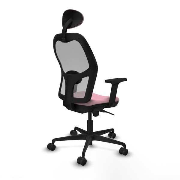 Kontorsstol med nackstöd Piqueras y Crespo 2D036N1 Rosa