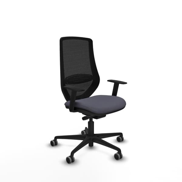 Kontorstol Piqueras y Crespo D036G0W Mørkegrå