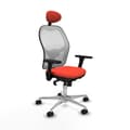 Miniatyrbillede 1 af 7: Kontorstol med hovedgærde Piqueras y Crespo 3D086N1 Mørk orange