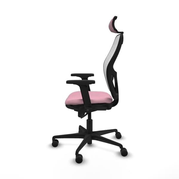 Kontorstol med hovedgærde Piqueras y Crespo 2D036N2 Pink