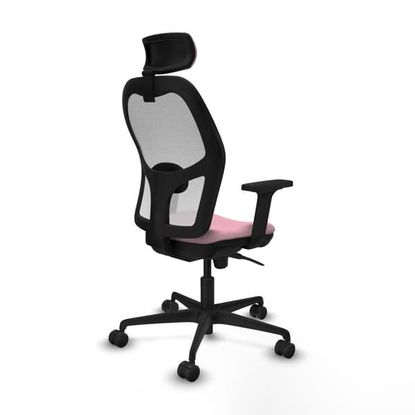 Kontorstol med hovedgærde Piqueras y Crespo 2D036N2 Pink