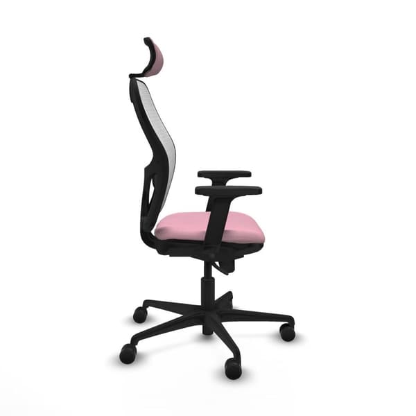 Kontorstol med hovedgærde Piqueras y Crespo 2D036N2 Pink