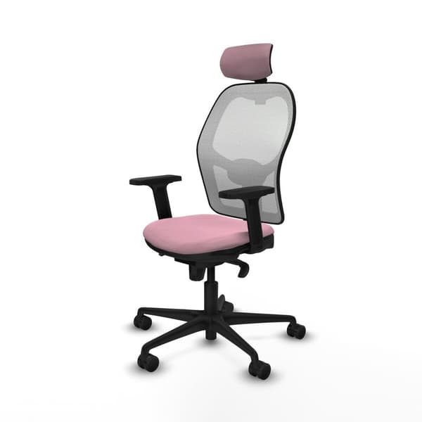 Kontorstol med hovedgærde Piqueras y Crespo 2D036N2 Pink