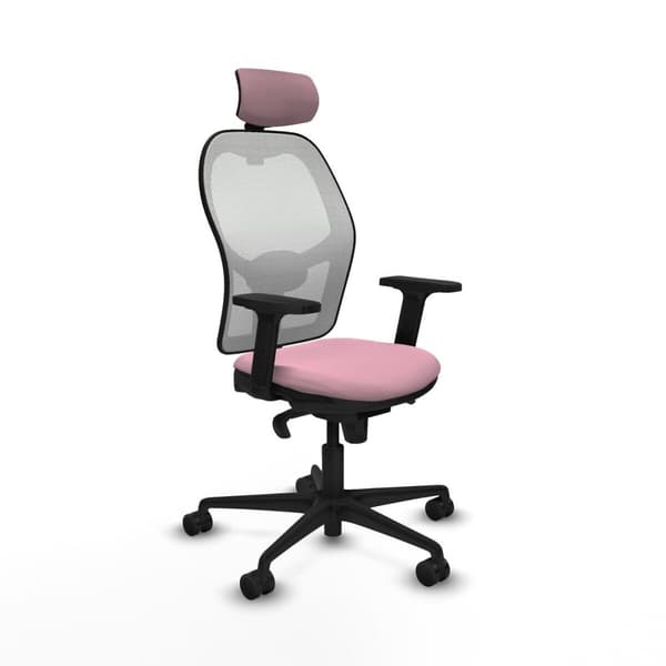 Kontorstol med hovedgærde Piqueras y Crespo 2D036N2 Pink