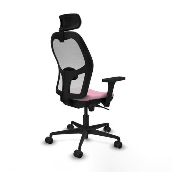 Kontorstol med hovedgærde Piqueras y Crespo 3D036N2 Pink