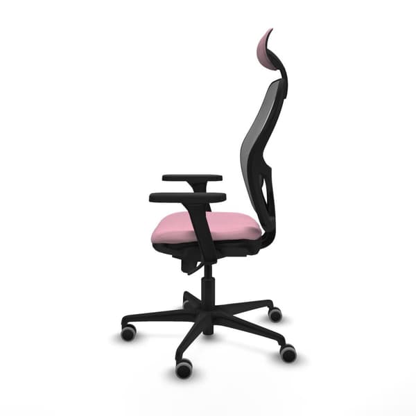 Kontorstol med hovedgærde Piqueras y Crespo 3D036G1 Pink