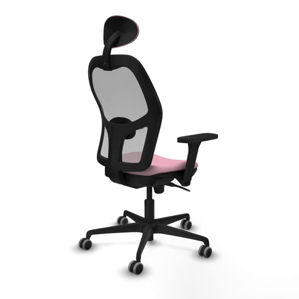 Kontorstol med hovedgærde Piqueras y Crespo 3D036G1 Pink