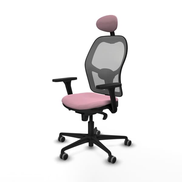 Kontorstol med hovedgærde Piqueras y Crespo 3D036G1 Pink