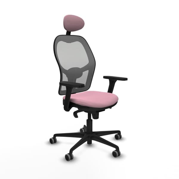 Kontorstol med hovedgærde Piqueras y Crespo 3D036G1 Pink