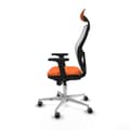 Miniatyrbillede 3 af 7: Kontorstol med hovedgærde Piqueras y Crespo 2D086G1 Orange