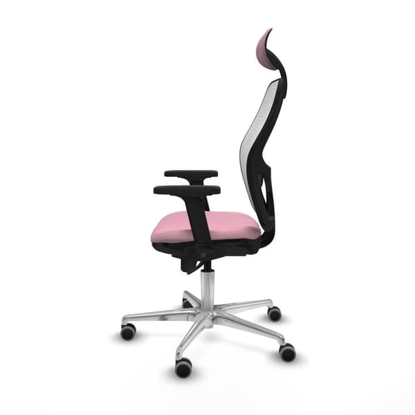 Kontorstol med hovedgærde Piqueras y Crespo 2D086G1 Pink