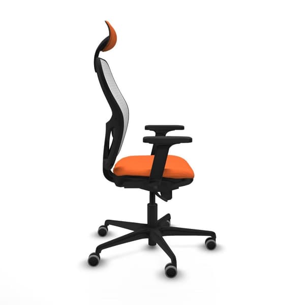 Kontorstol med nakkestøtte Piqueras y Crespo 2D036G1 Oransje