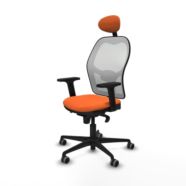 Kontorstol med nakkestøtte Piqueras y Crespo 2D036G1 Oransje