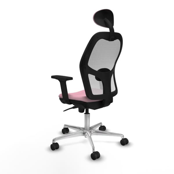 Kontorstol med nakkestøtte Piqueras y Crespo 2D086N1 Rosa