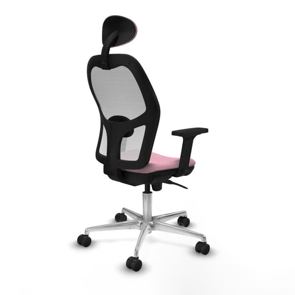 Kontorstol med nakkestøtte Piqueras y Crespo 2D086N1 Rosa