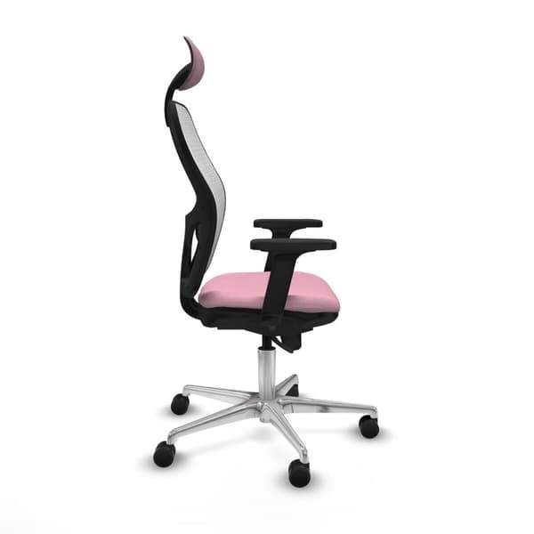 Kontorstol med nakkestøtte Piqueras y Crespo 2D086N1 Rosa
