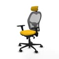 Miniatyrbilde 2 av 7: Kontorstol med nakkestøtte Piqueras y Crespo 3D036N2 Gul