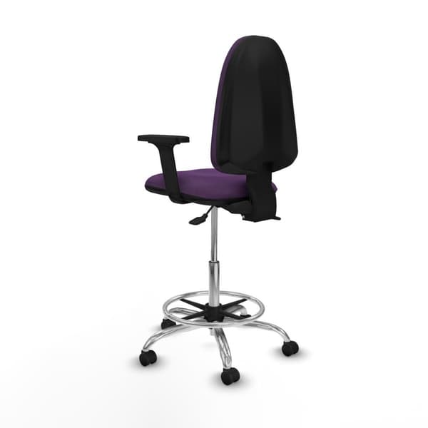 Kontorsstol Piqueras y Crespo B2D05RP Purpur Hög