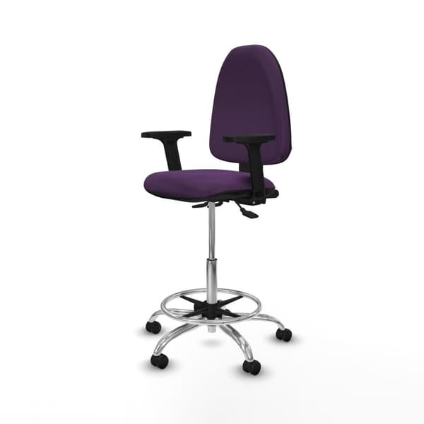 Kontorsstol Piqueras y Crespo B2D05RP Purpur Hög