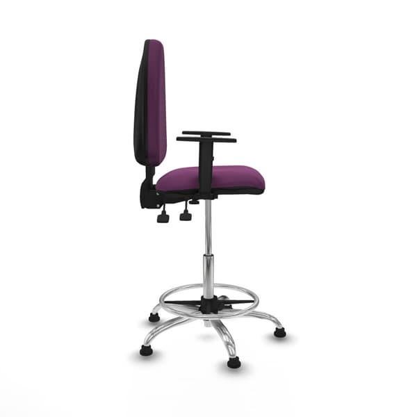 Kontorsstol Piqueras y Crespo B1D05RT Purpur Hög
