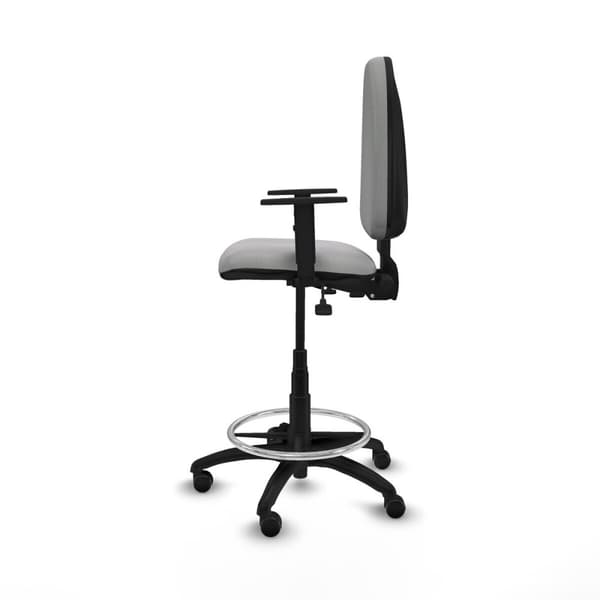 Kontorstol Piqueras y Crespo B1D01RF Lysegrå Høj