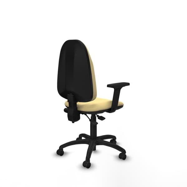 Kontorstol Piqueras y Crespo B2D01RF Flødefarvet