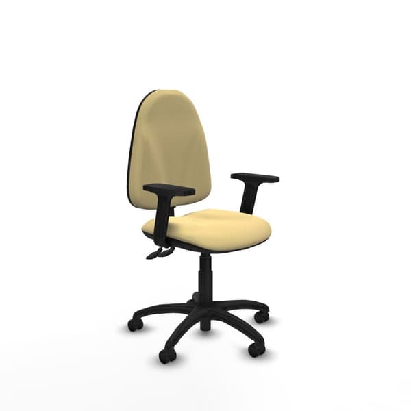 Kontorstol Piqueras y Crespo B2D01RF Flødefarvet