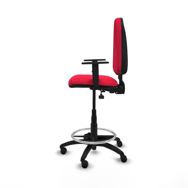Kontorstol Piqueras y Crespo B1D01RF Rød Høj