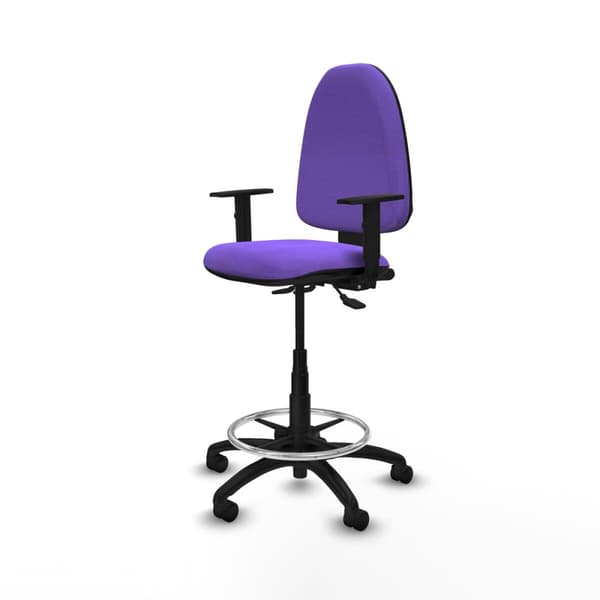 Kontorsstol Piqueras y Crespo B1D01RN Lila Hög