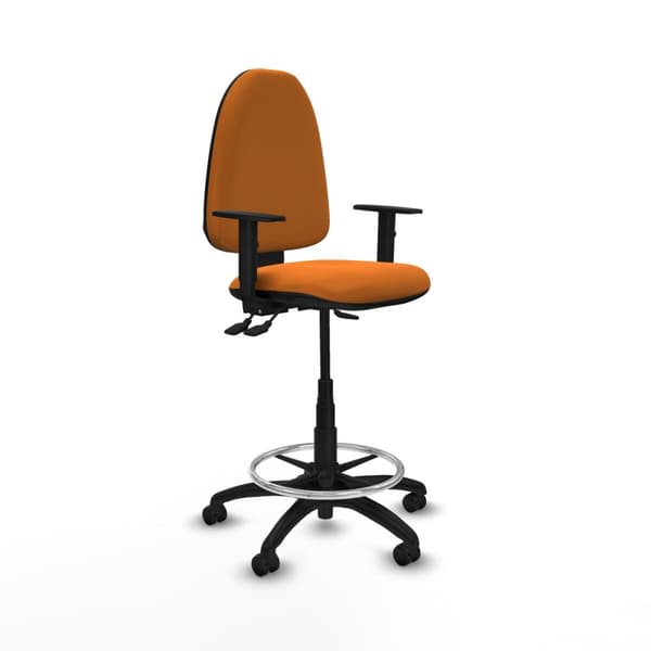 Kontorstol Piqueras y Crespo B1D01RP Oransje Høy