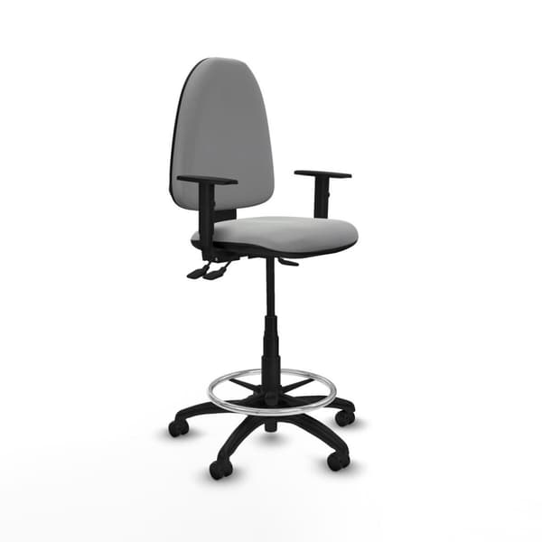 Kontorstol Piqueras y Crespo B1D01RF Lysegrp Høy