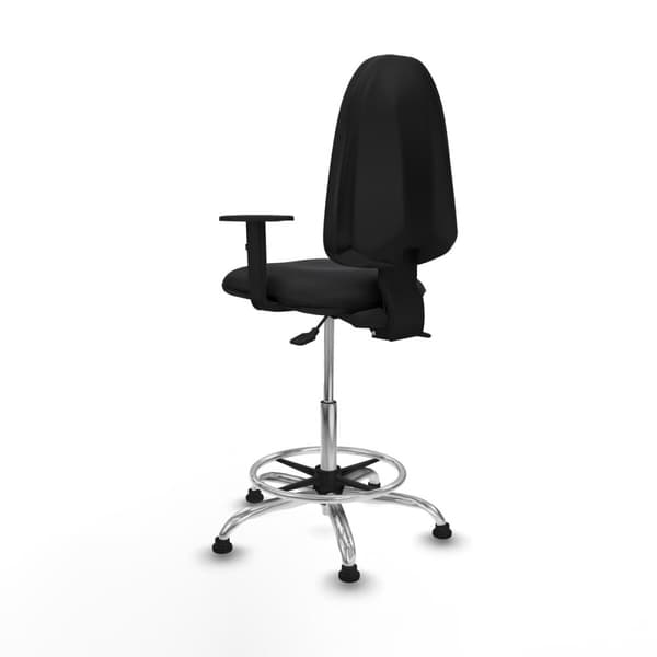 Kontorstol Piqueras y Crespo B1D05RT Svart Høy