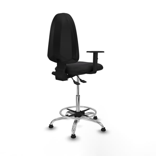 Kontorstol Piqueras y Crespo B1D05RT Svart Høy