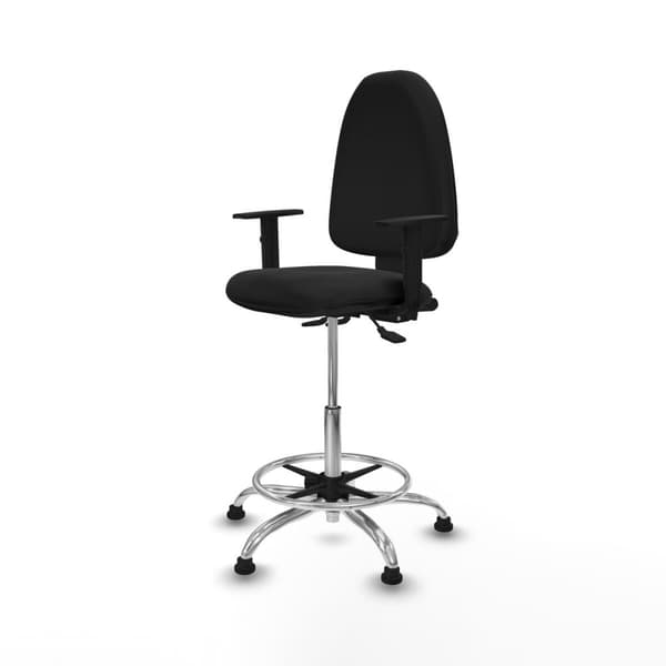 Kontorstol Piqueras y Crespo B1D05RT Svart Høy