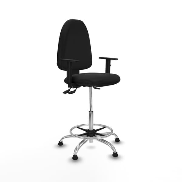 Kontorstol Piqueras y Crespo B1D05RT Svart Høy