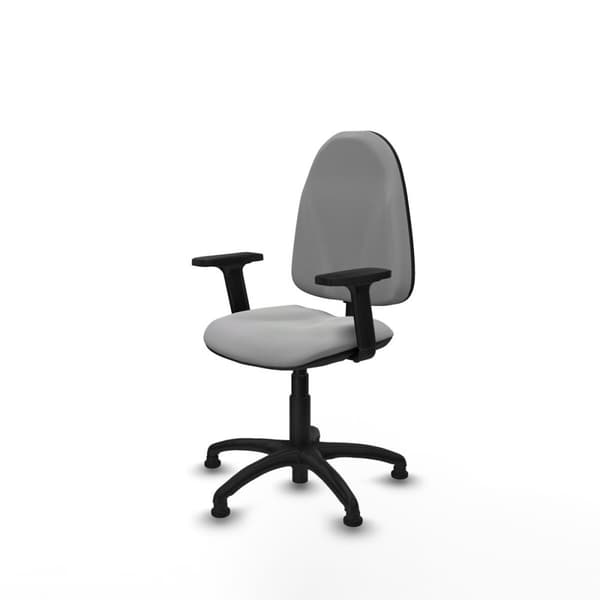 Kontorsstol Piqueras y Crespo B2D01RT Ljusgrå